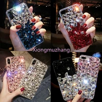 fashion bling crystal rhinestone diamond soft phone case for samsung galaxy note 20 ultra 10 plus s21 s20 s10 plus s22 ultra