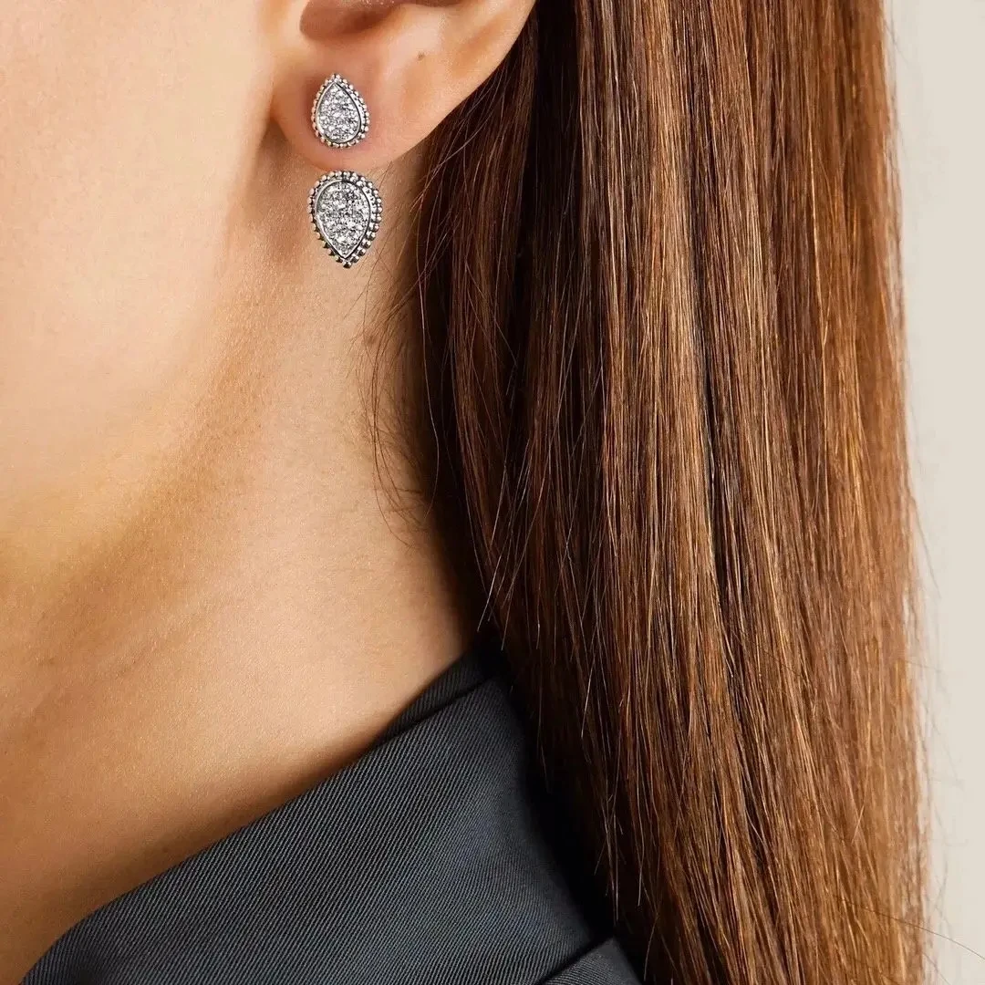 Новые классические европейские серьги Quliaty лучшие ювелирные изделия известного