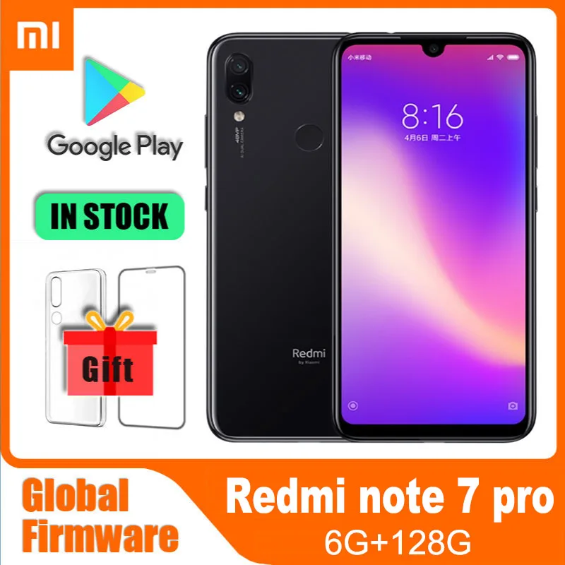 Xiaomi Redmi Note 7/note 7pro/ redmi 7/redmi 7A celular Smartphone Snapdragon 660AIE Android Mobile Phone Camera Cellphone