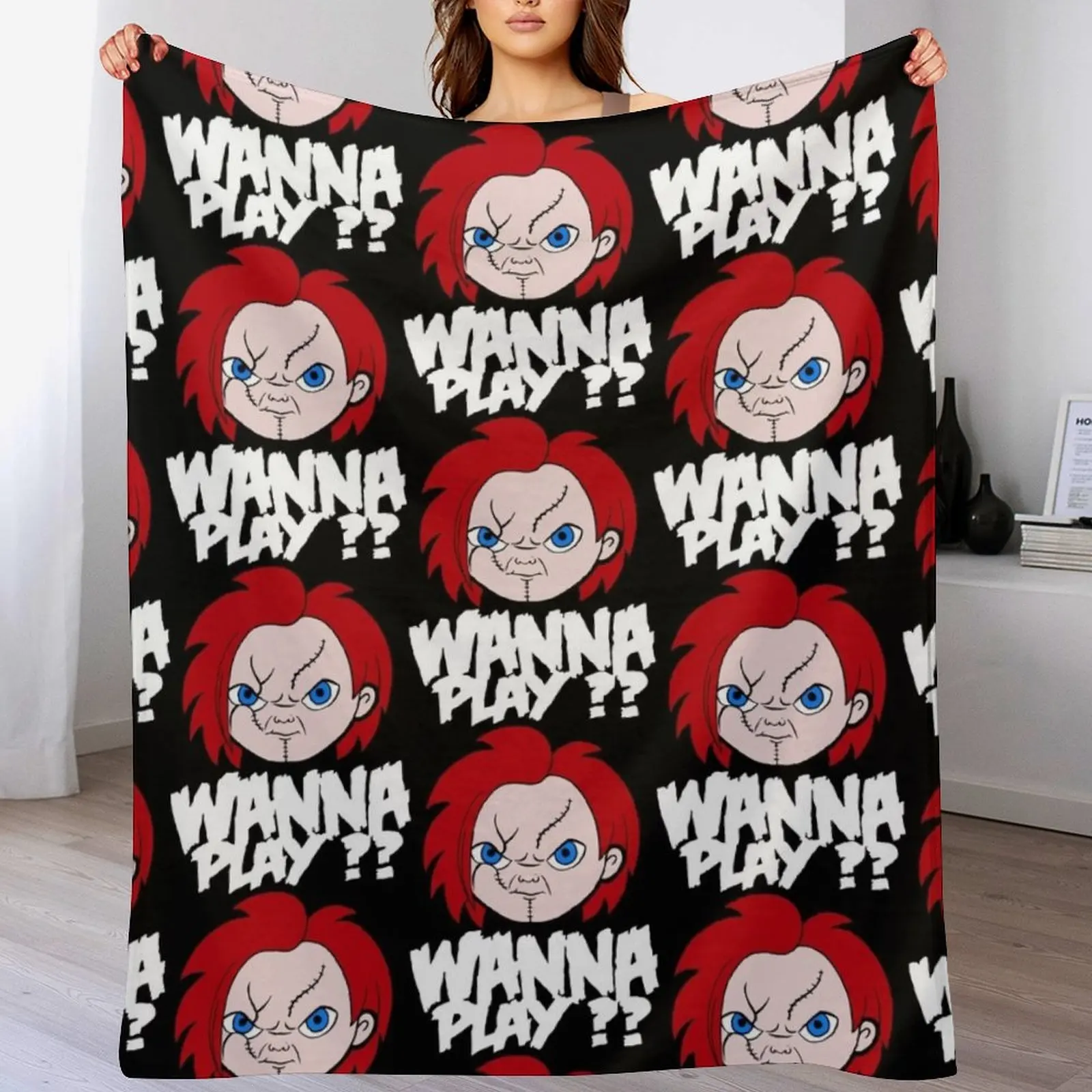 Фланелевое одеяло Wanna Play