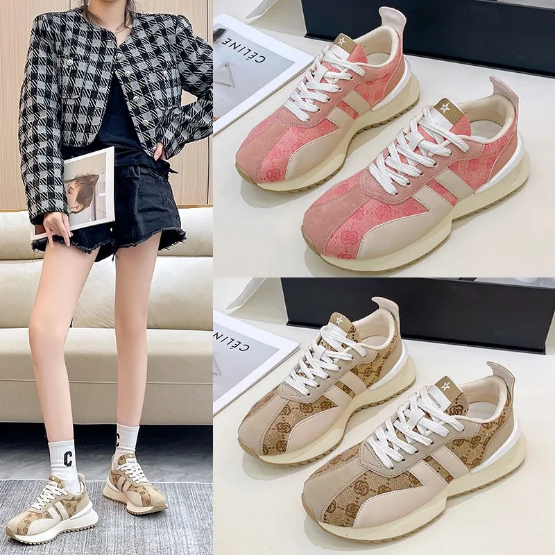 

Comfortable Leisure Sports Small White Shoes Female 2023 Autumn and Winter New Thick Sole Increase Daddy Shoes Female Tide