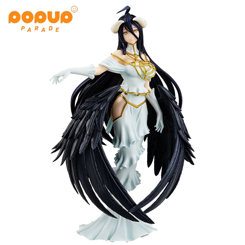 

In Stock Original POP UP PARADE Albedo Action Figure Japanese Anime OVERLORD Collectible Boxed Model Dolls Toy Gifts