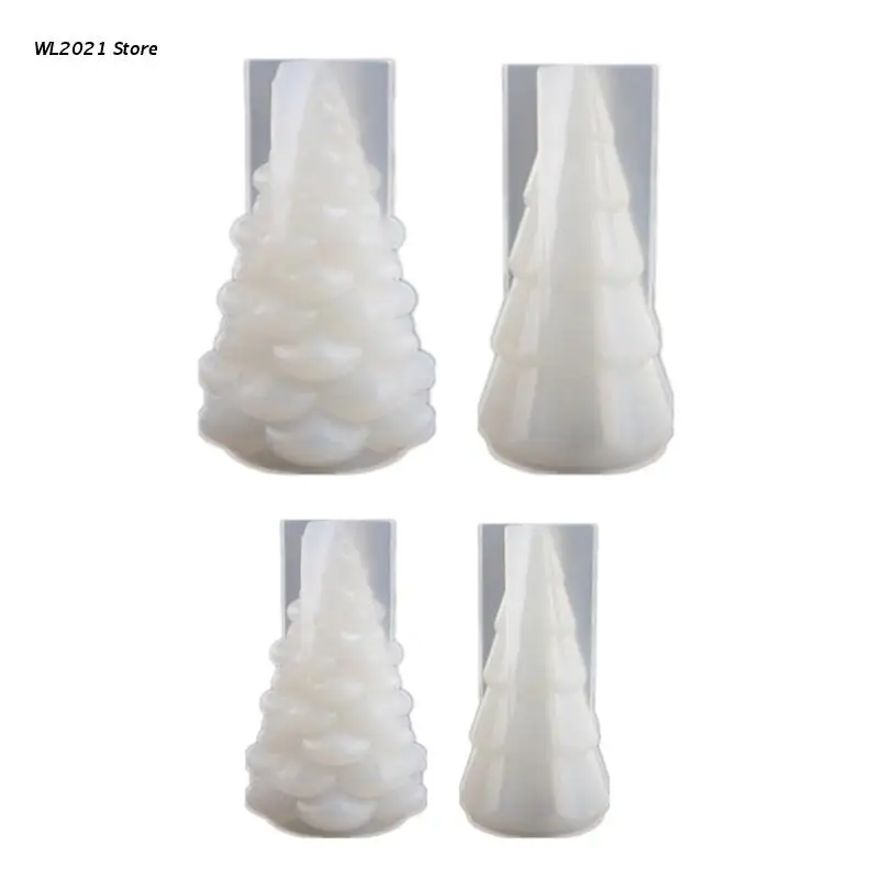 

Crystal Epoxy Xmas Small Night Light Table Xmas Decoration Mirror Silicone Mold