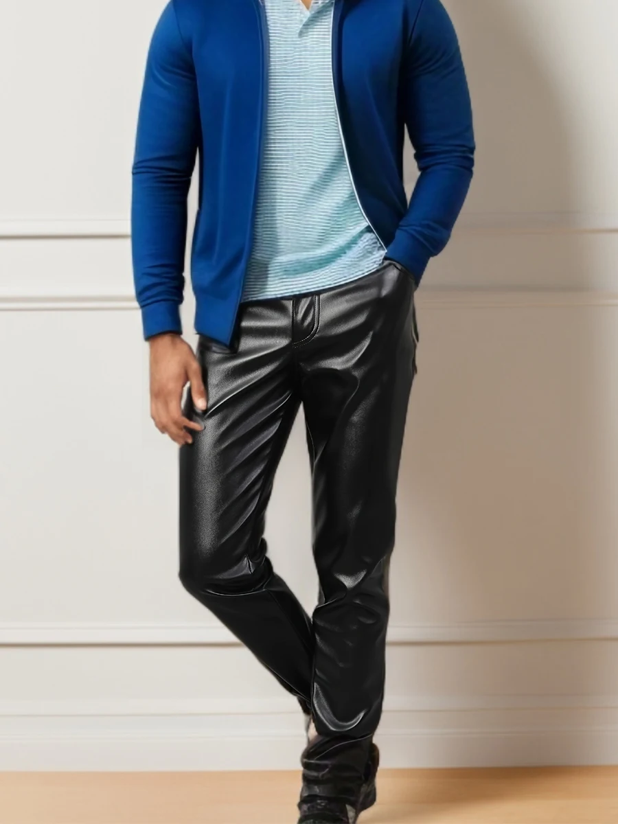 Весна-осень/зима Молодежные флокированные эластичные облегающие и