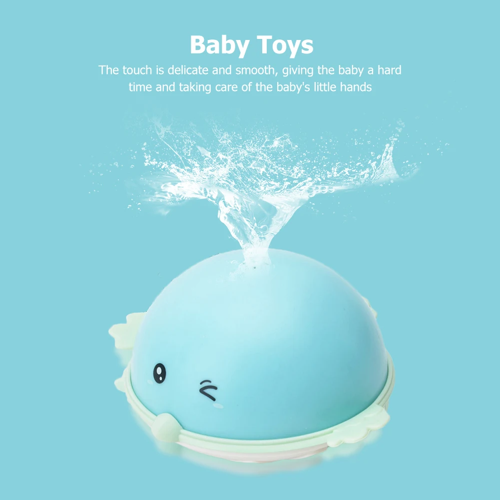 

Water Shower Bathing Toys Baby Bath Tub Toys Cartoon Animal Shape Bathroom Water Sprinkler with LED Pool Toys Gifts for Toddlers