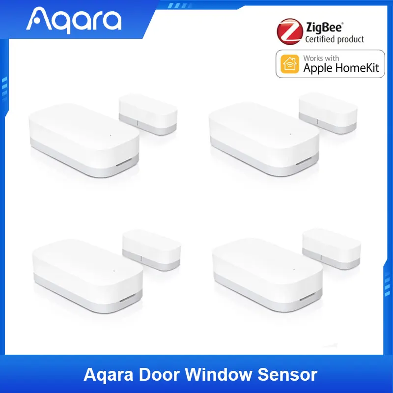 

1-4pcs Aqara Door Window Sensor Zigbee Wireless Connection Smart Door Sensor Work With Mi Home APP for Xiaomi Mijia Smart Home
