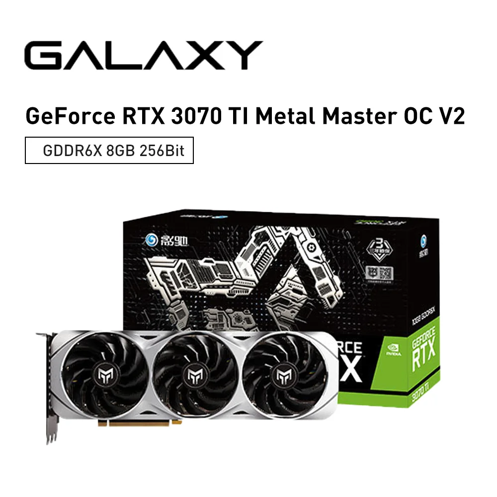 Видеокарта GALAXY RTX3070TI RTX 3070 RTX3080TI 3080 8 ГБ 10 Гб 12 LHR игровая NVIDIA GDDR6X видеокарта