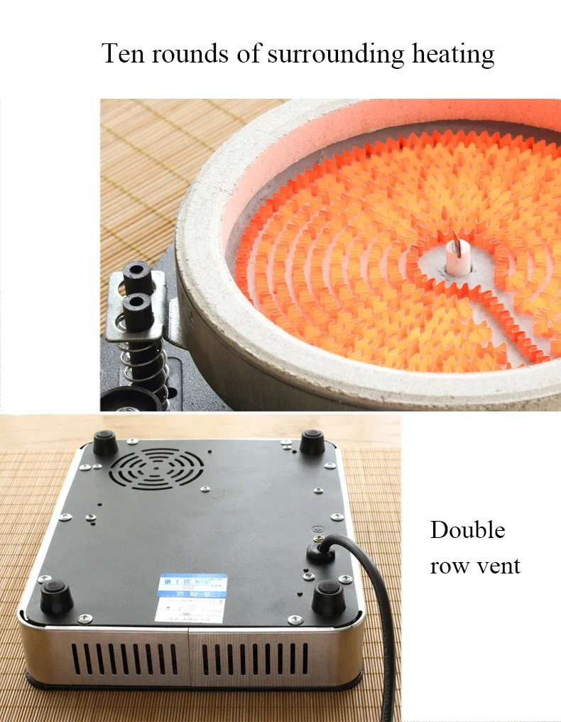 Электрическая Керамическая Мини-индукционная Плита Для Горячего Горшка