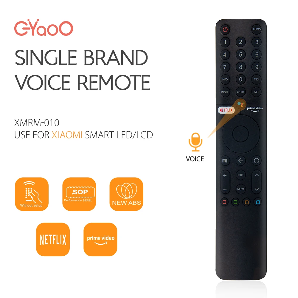 Bluetooth-пульт дистанционного управления для Xiaomi Mi TV Android 4K P1 Smart |