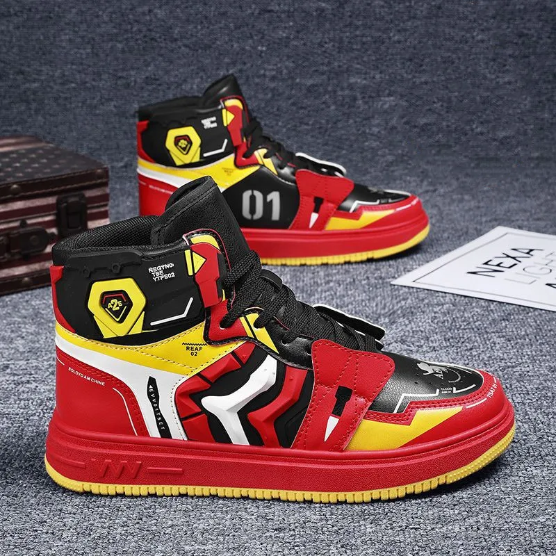 

JP Anime Shogoki 01 02 Мужская обувь, спортивная обувь, мужская повседневная обувь с высоким верхом для пожилых Пап