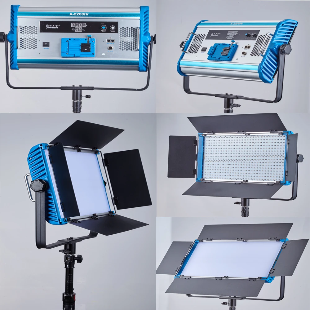 

3200k-5500k Hight CRI led camera photography studio photo video light Pro LED Video light 75W panel lamp Bi-color For shooting