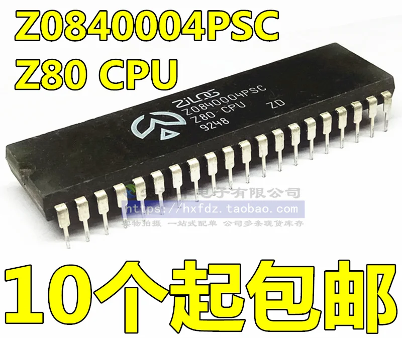

free shippingZ0840004PSC Z0840006PSC Z80CPU DIP-40 10pcs