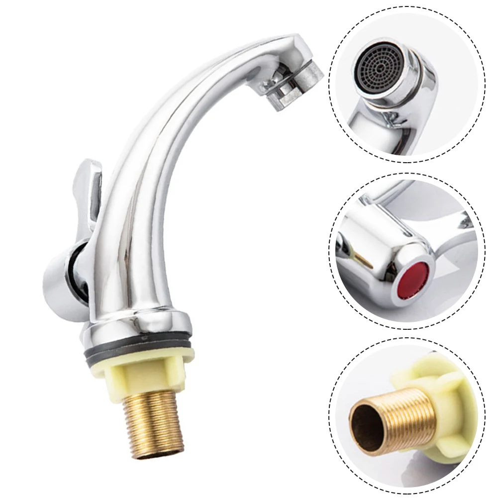 

Faucets Cold Water Faucets Copper Valve Corrosion-resistant Single Handle Single Hole Sitting Zine-alloy Anti-rust