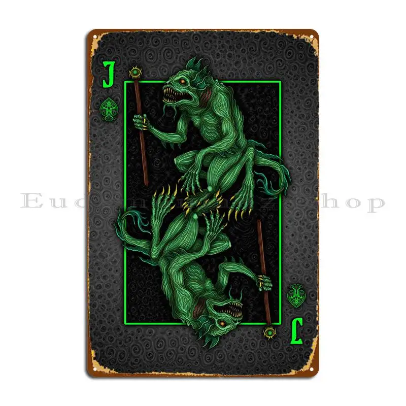 

Deep Ones, Джек пики, металлическая табличка, печатная версия, Клубная панель, дизайн, вечерние постер