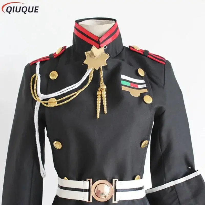 Костюм для косплея Серафим конца в стиле аниме Гурен Ичиноз Owari no Seraph военная