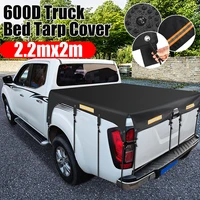 Black 600D Oxford Cloth Truck Bed Waterproof Dustproof Cloth Rear Cover For Ford Series Canvas Canopy Back Box Cover