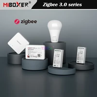 miboxer zigbee 3 0 gateway fut089z wireless remote single colorcctrgbrgbwrgbcct led strip light controller 12w e27 led bulb