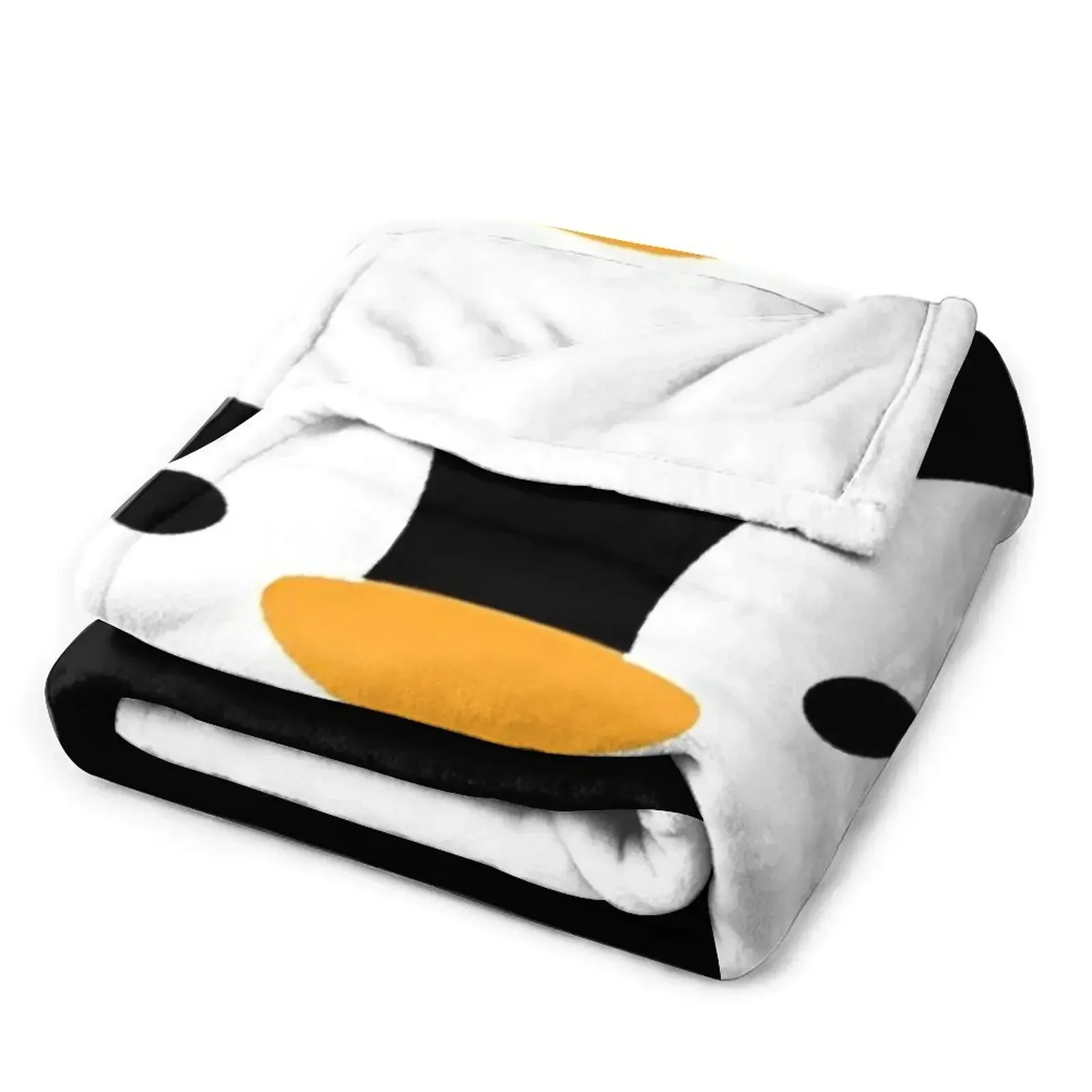 Одеяло с лицом пингвина одеяло одеяла люксового бренда