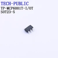 525250pcs tp mcp6001t iot tpmcp6021t eot tpmcp6022t isn tech public operational amplifier