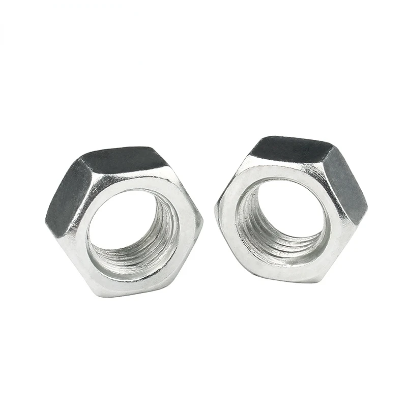 

M2 M2.5 M3 M3.5 M4 M5 M6 M8 M10 M12 White Zinc Plated Nut Hex Nut Nut