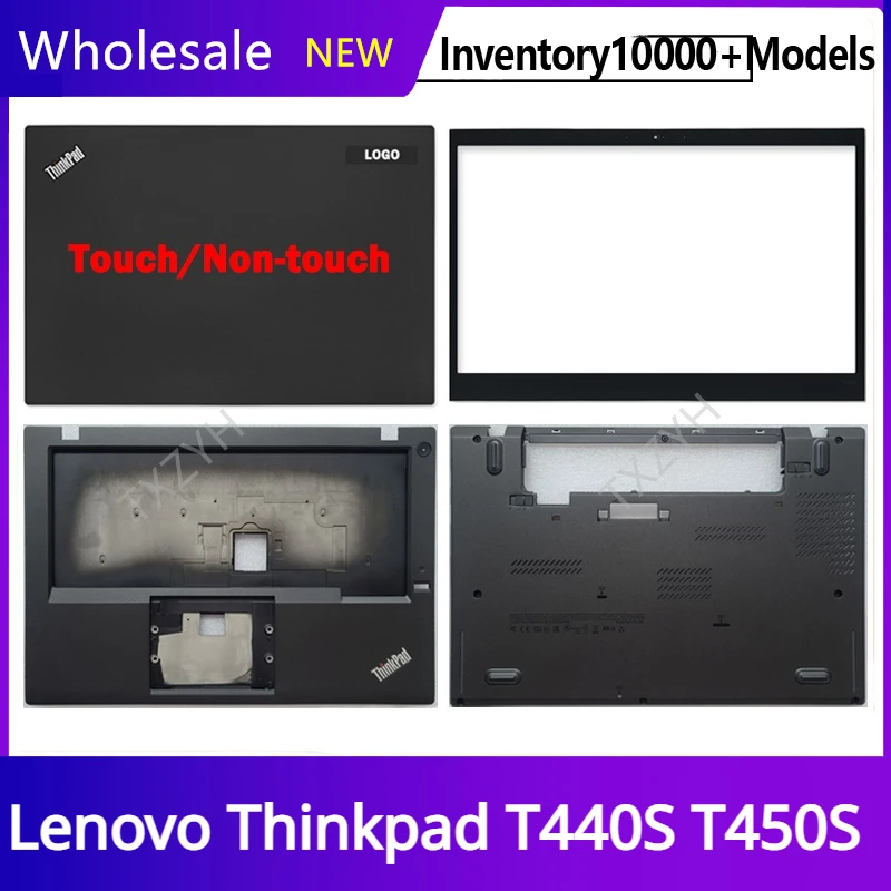 

NEW Original For Lenovo Thinkpad T440S T450S Laptop LCD back cover Front Bezel Hinges Palmrest Bottom Case A B C D Shell