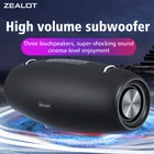 ZEALOT S67 60 Вт портативные беспроводные колонки, супер бас, водонепроницаемые, TWS, уличный сабвуфер с внешним аккумулятором 14400 мАч, EQ стерео Бумбокс