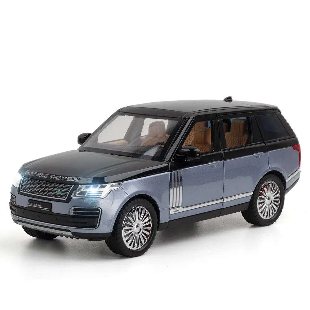 1/24 Alloy SUV Model Upgraded Version Die Cast Car Toys Collective Play Indoor Mini Auto Fun Boy's Gift 21Cm Size Open Doors