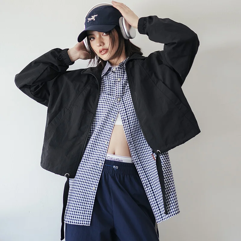 Женская повседневная куртка на шнуровке Maden