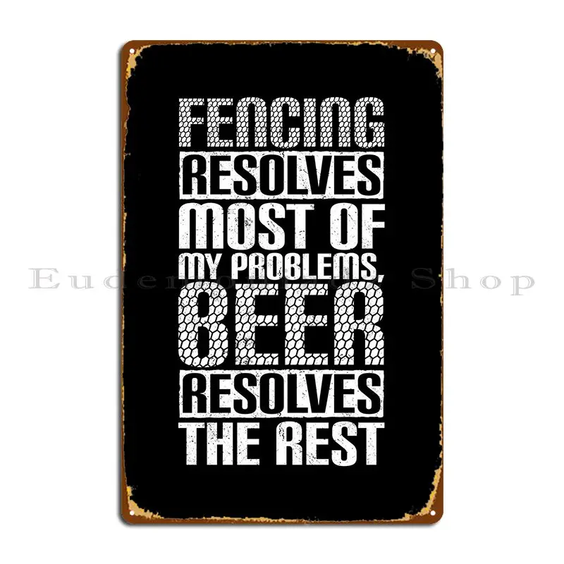 

Ограждение и пиво металлический знак настроить клуб бар кухня классический фотопостер