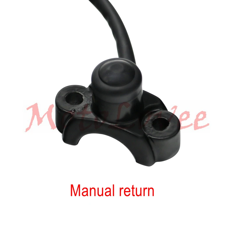 

Motolovee, 1 шт., красные/желтые универсальные переключатели для мотоциклов, алюминиевое крепление на руль, кнопка запуска мощности, аварийная противотуманная фара