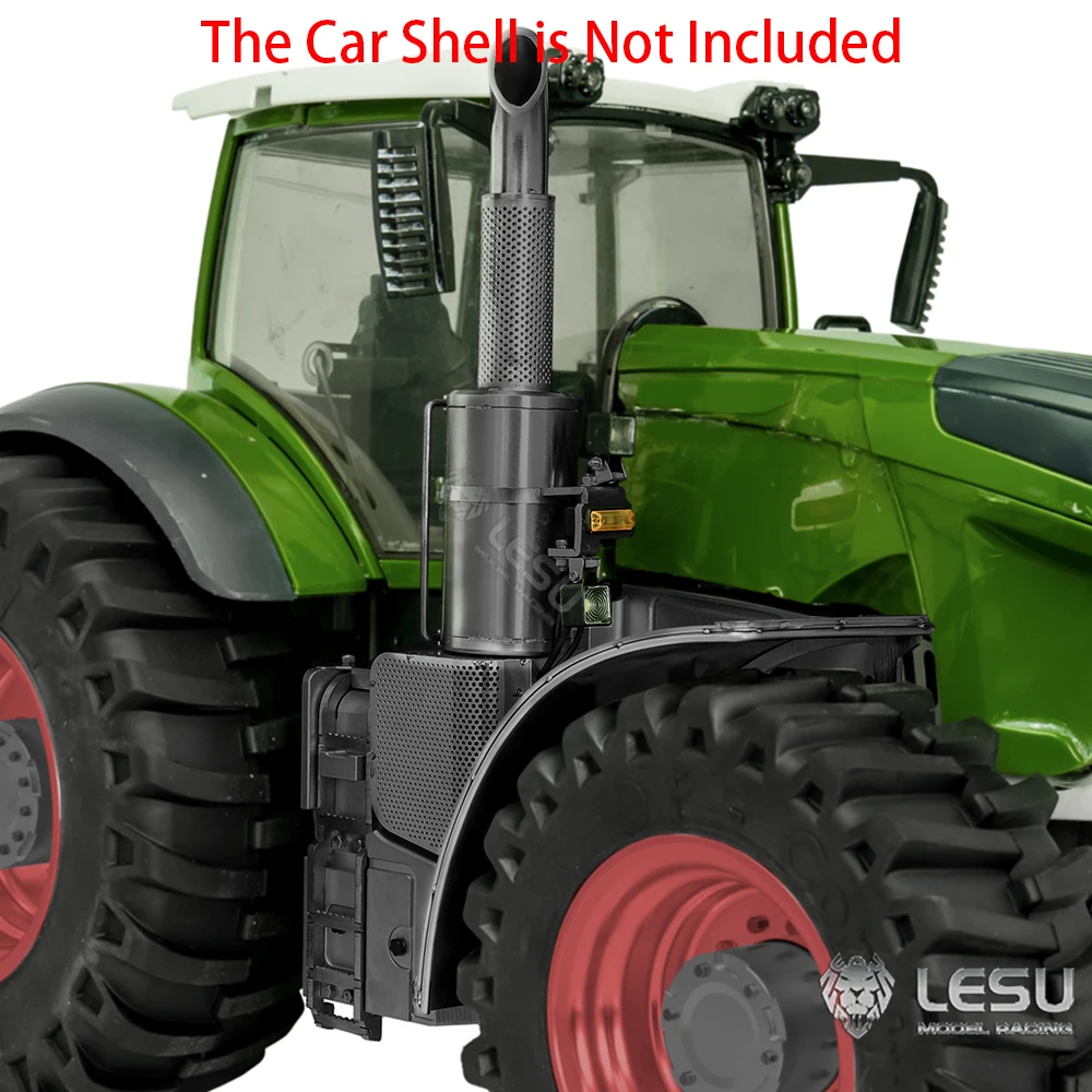 LESU 1/16 Новое металлическое шасси 4X4 для 1050 радиоуправляемых тракторов с