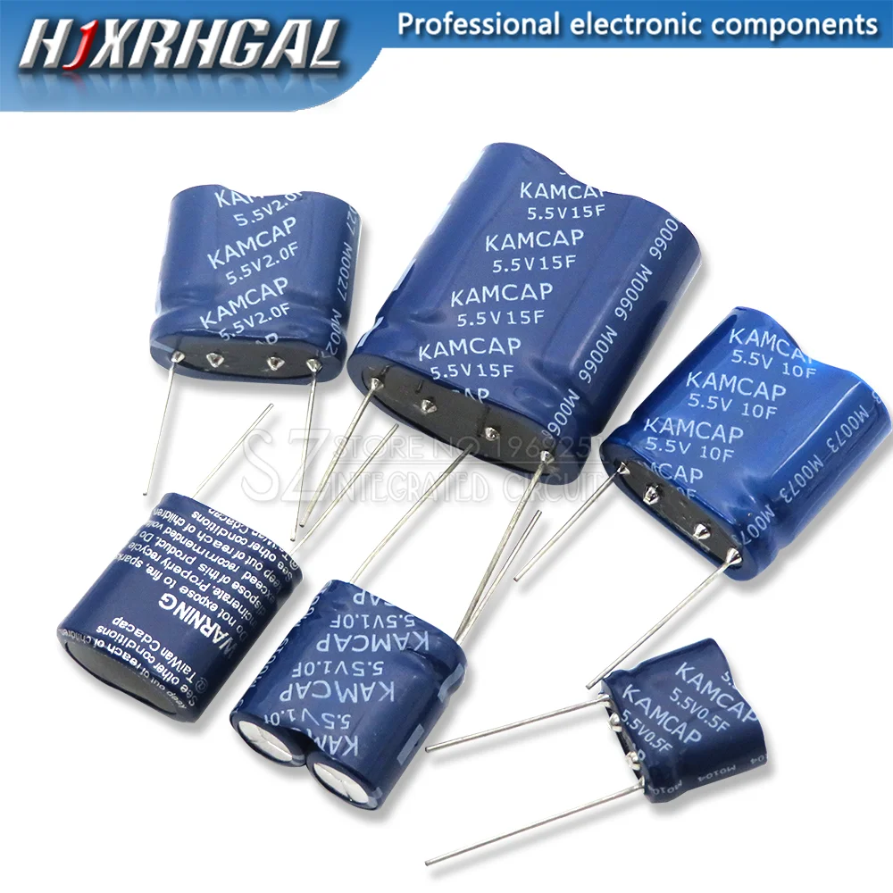 

1PCS Super capacitor farad capacitor igmopnrq combination type 5.5V 0.5F/1F/2F/3.5F/4F/5F/7.5F/10F/15F
