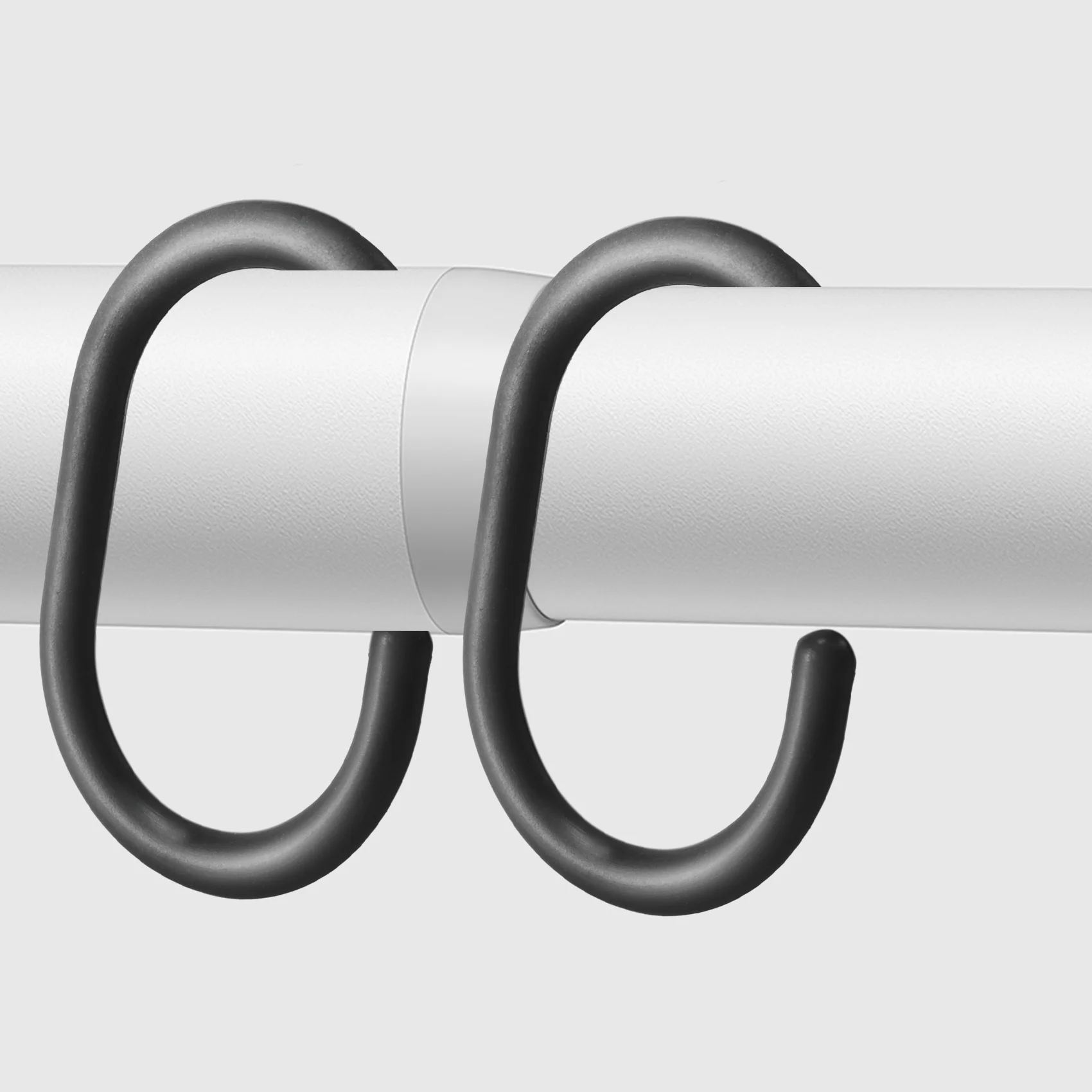 24 шт. кольца для занавесок душа пластиковые крючки ванной комнаты душевая штанга