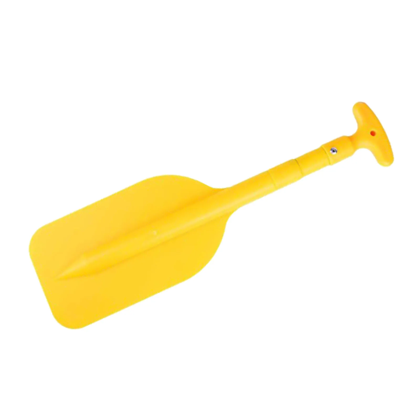 

Emergency Telescoping Paddle Aluminum Oar Kayak Raft Paddles T-handle Yellow