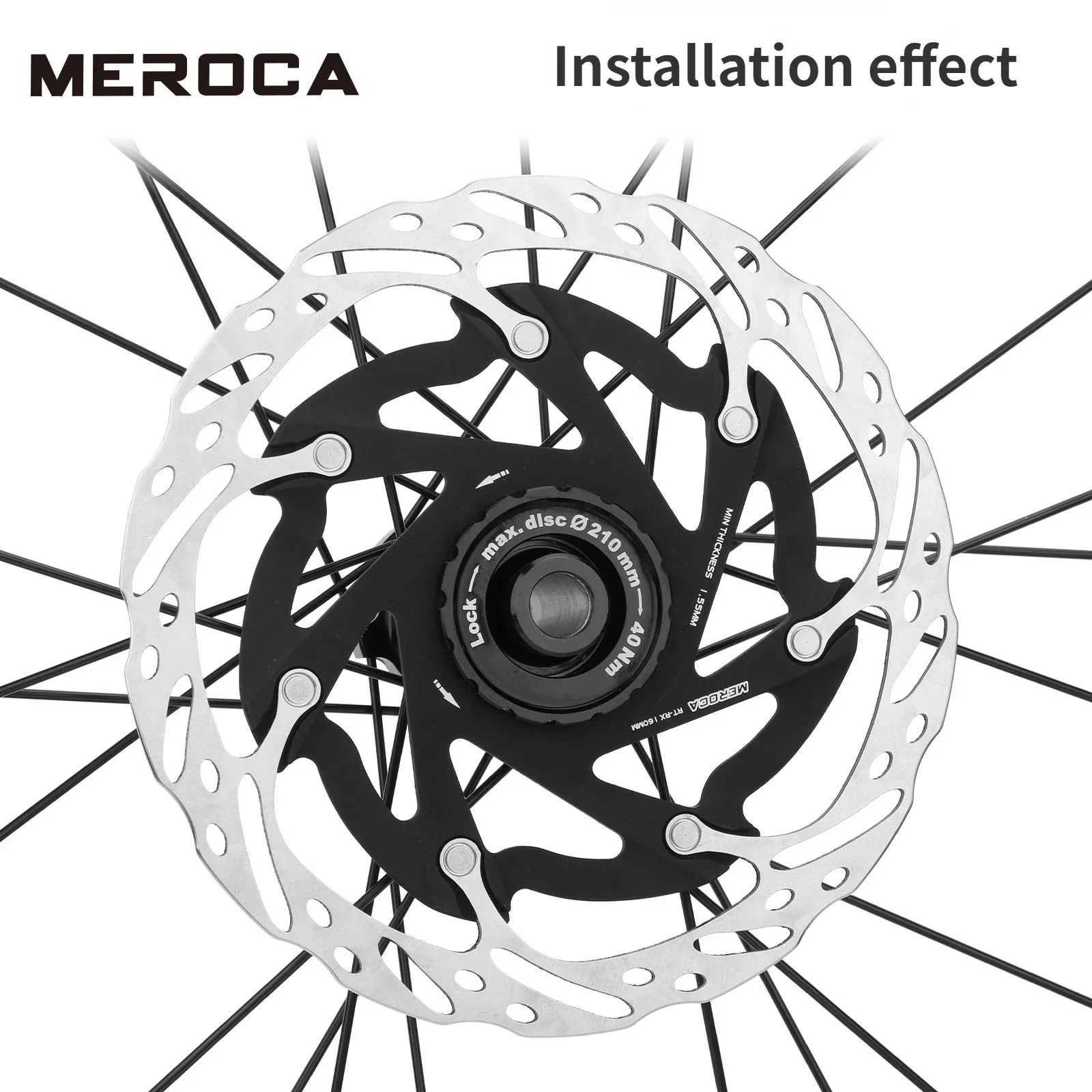 Ротор дискового тормоза для горного велосипеда MEROCA Rt-rx 140 мм 160