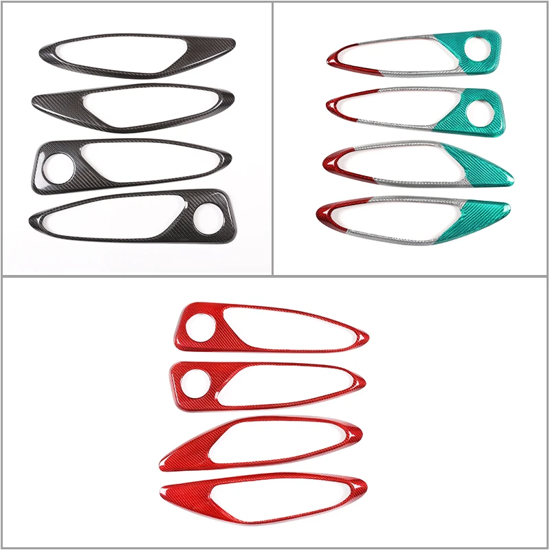 Настоящее углеродное волокно для Alfa Romeo Giulia 2017 2018 2019 2020 Автомобильная внутренняя