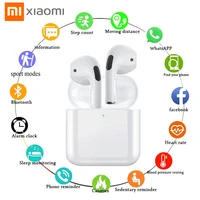 new xiaomi pro 4 tws wireless headphones in ear bluetooth compatible 5 0 waterproof headphones with microphone for mobile phones