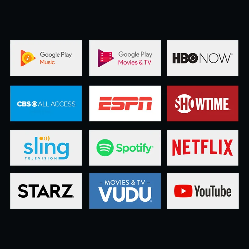 ТВ-приставка Xiaomi Mi TV Box S 4K HDR Wi-Fi Google Assistant Chromeca Bluetooth 4 0 Android 8 1 Smart IPTV 2 ГБ медиаплеер |