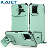 kaiet shockproof phone case for vivo s10e strong anti fall armor bracket push window protective cover for vivo v23e v23 5g