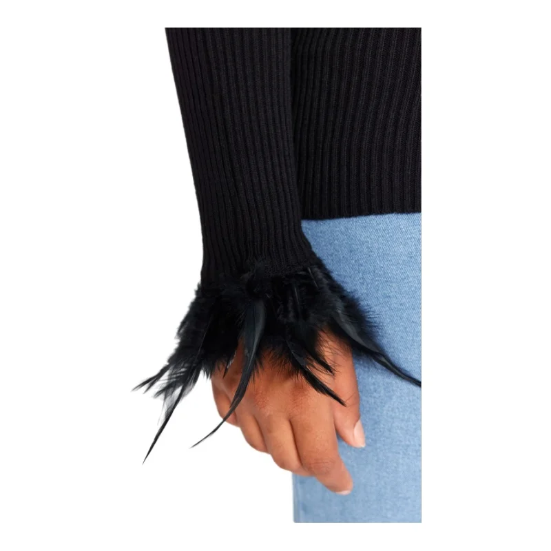 Trendyol TYZA Женский кардиган больших размеров с v-образным вырезом и стандартными