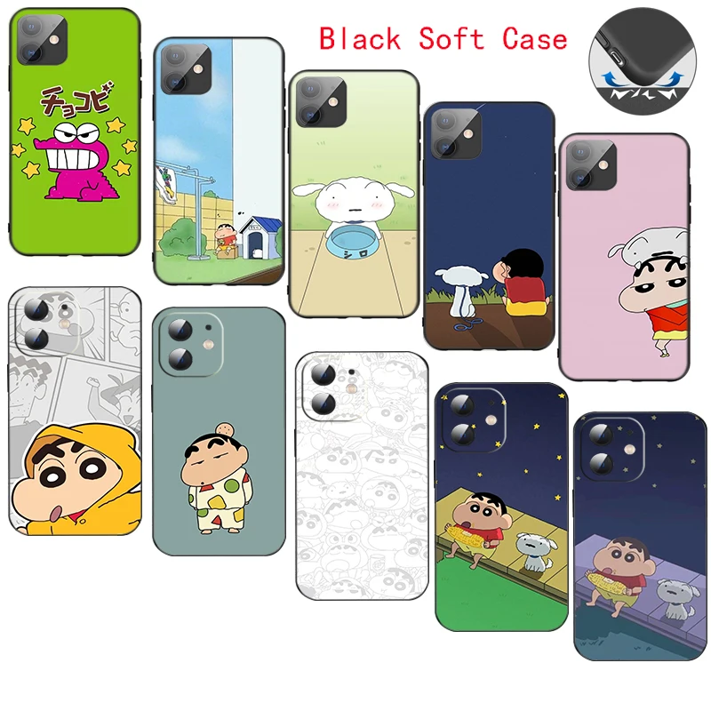 Мягкий силиконовый чехол CR25 Crayon Shin Chan для Moto G 5G G9 G30 G50 G60 G52 E7 Power E32