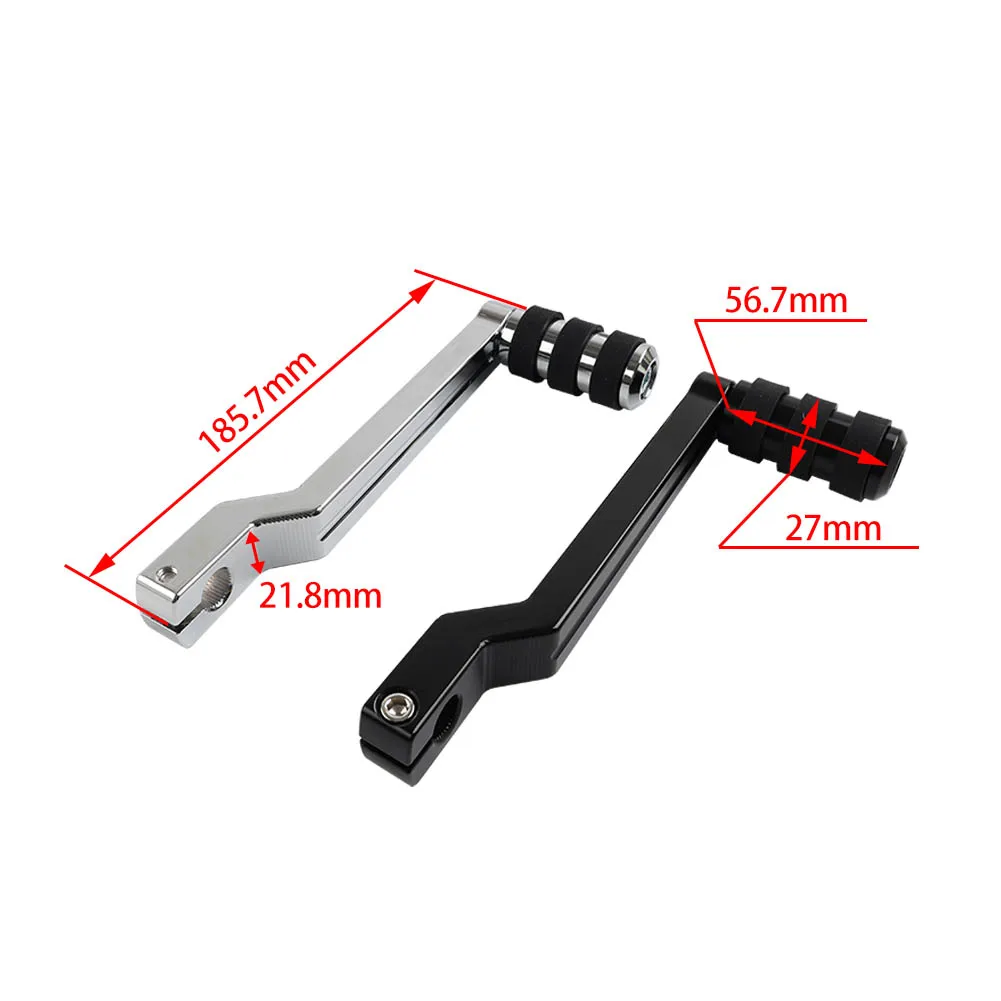 Мотоциклетный рычаг переключения передач с пяткой и носком аксессуары для