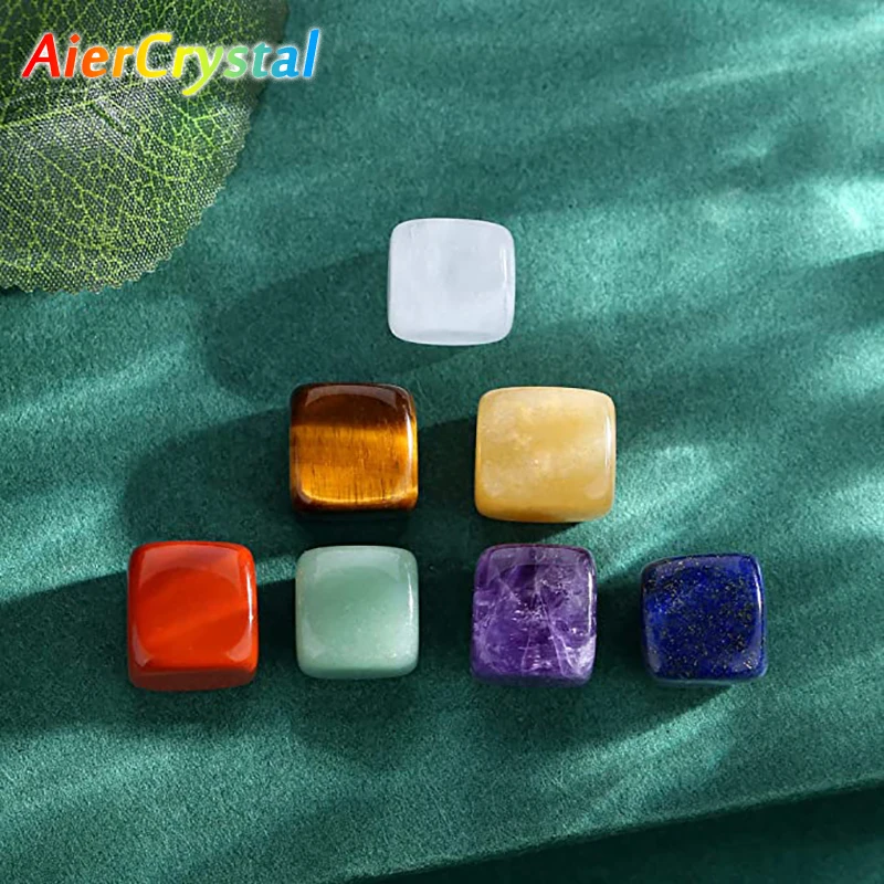 

Raw Crystal Natural Stone Ice Tartar Mold Cube Reiki Healing Quartz Home Decoration Collection Gift Whiskey Crushed Chakra Jade