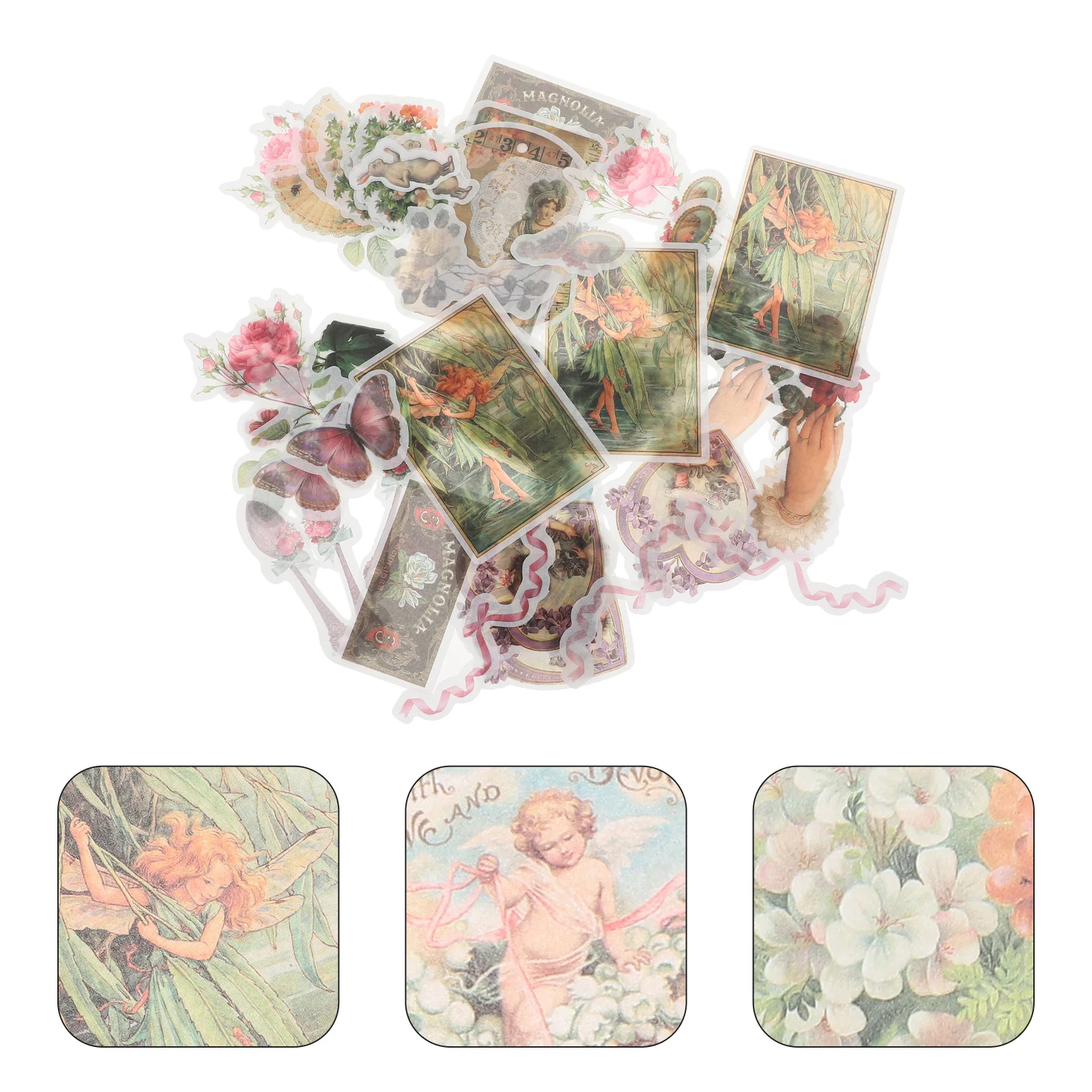 

Stickers Sticker Scrapbook Diary Envelope Album Notebook Decorative Diy Material Planner Suitcase Bottle Water Decals
