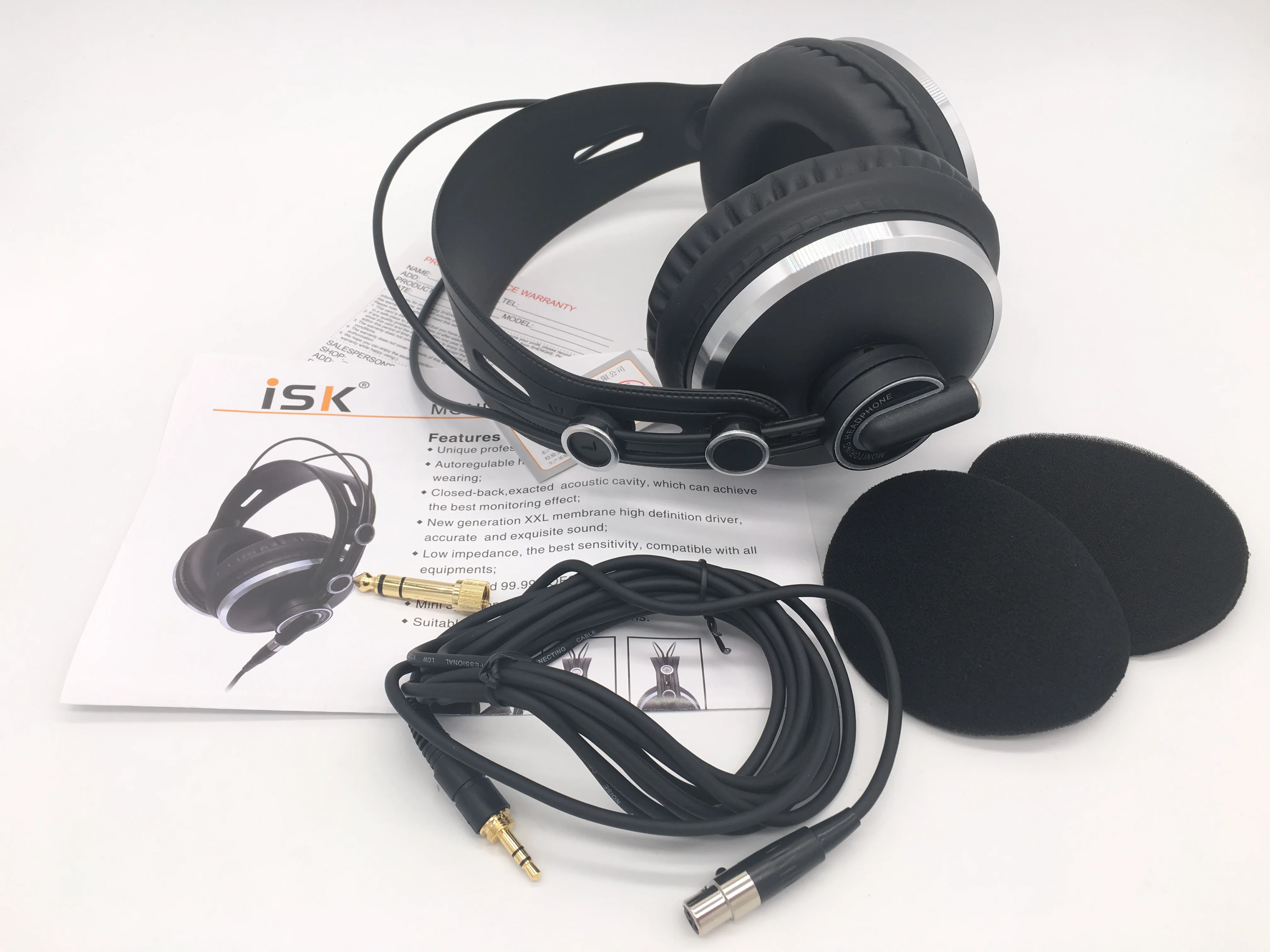 Гарнитура DJ-гарнитура ISK HP-980 HP 980