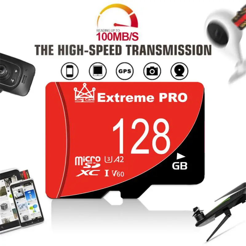

For Xiaomi 1TB 2TB Extreme Pro Memory Card Micro A2 V60 TF Card Class 10 Samrt Card Memory Card 128GB 512GB 256GB 64GB 32GB Card