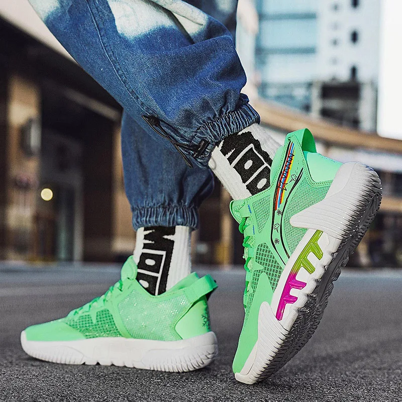 Quality Basketball Shoes Men Designer Platform Sneakers Cushioning Training Basketball Sneakers Men Women Outdoor Sports Shoes