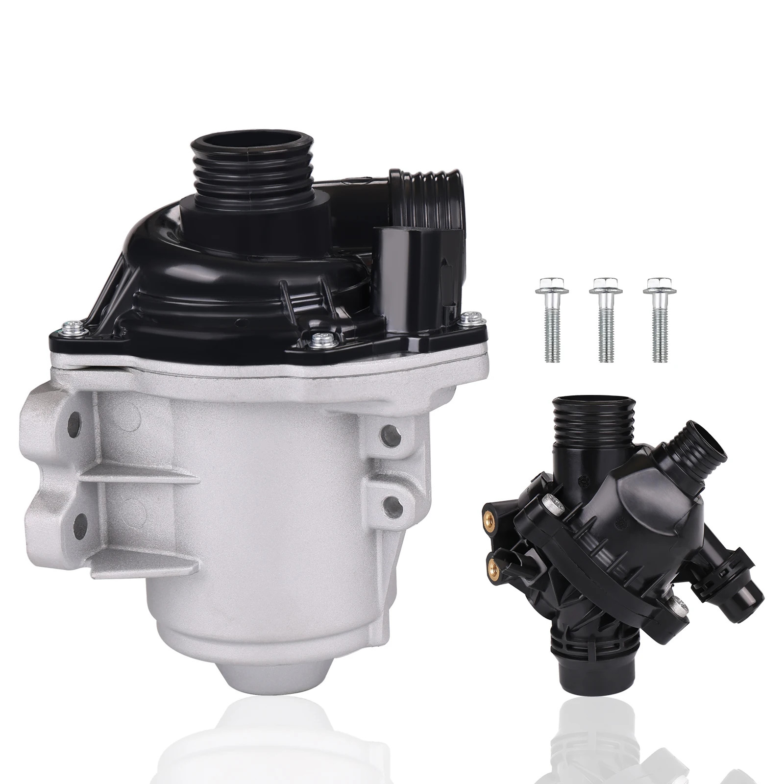 

Electric Engine Water Pump For BMW 135i 135is 335i 335x X3 X5 X6 535i 535xi Z4 E82 E92 E93 F10 E60 E61 2008-2016 With Thermostat