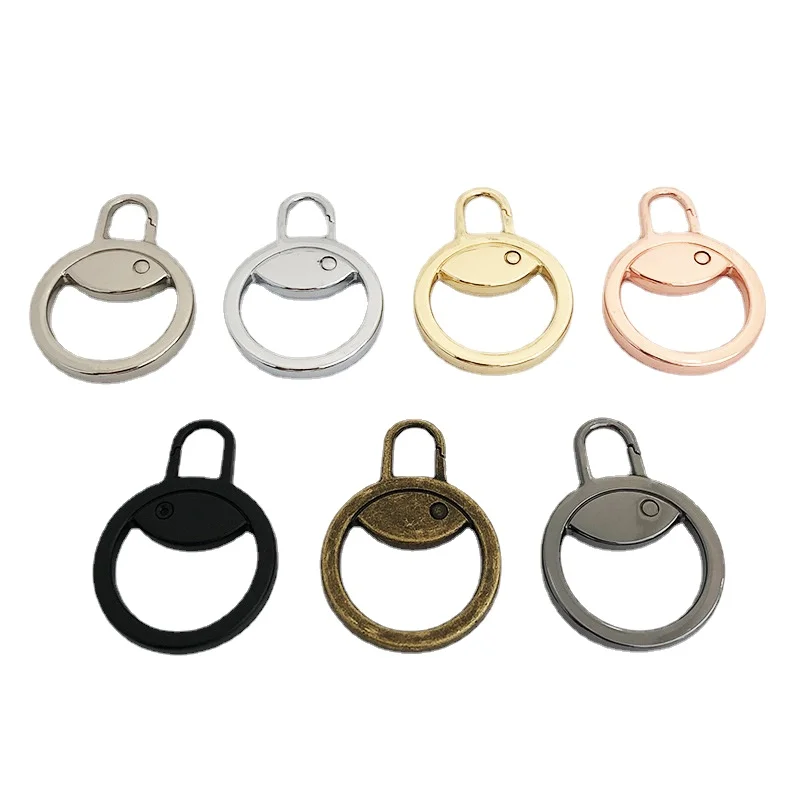 

20pcs/Lot Vintage Detachable Pull Lock Slider Lockfor 5#8#10# Zipper Instant Repair Luggage Jacket Leather Bag Tailor Accessory