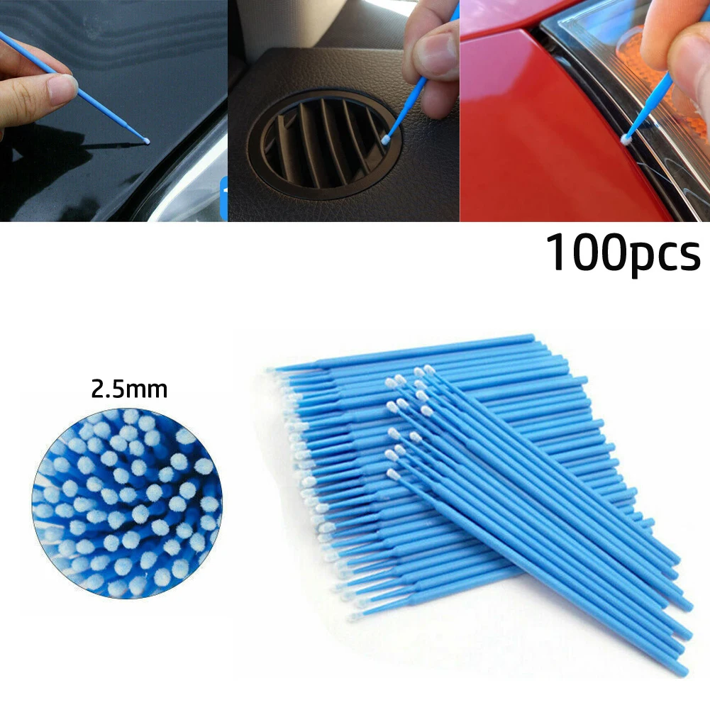 

Brand New Car Spare Parts Brushes Car Care Car Touch Up Paint Small Tips Touch-up Paint Brush 2.5mm Applicators